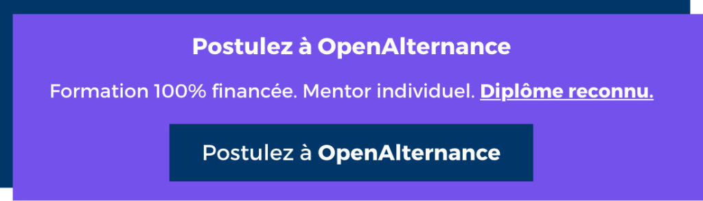 openalternance, Formation en Alternance par OpenClassrooms